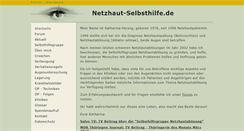 Desktop Screenshot of netzhaut-selbsthilfe.de